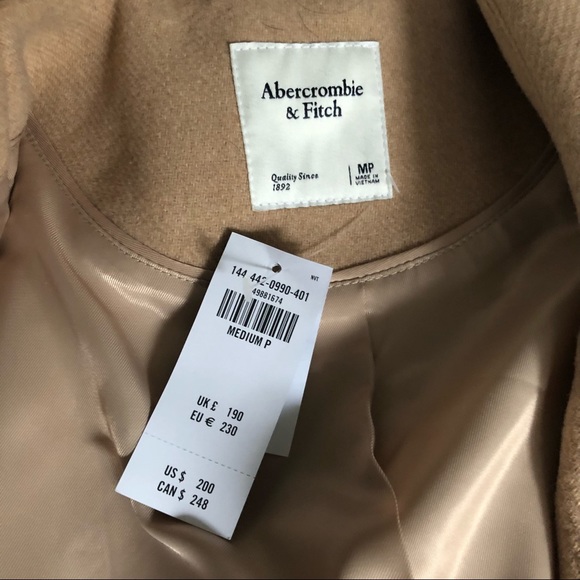 Short wool blend coat - Picture 4 of 5